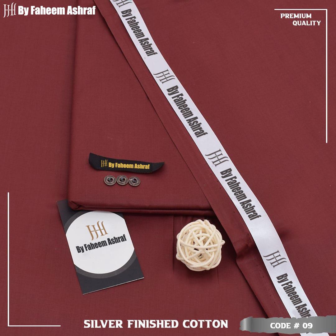 Unstitched Red Cotton