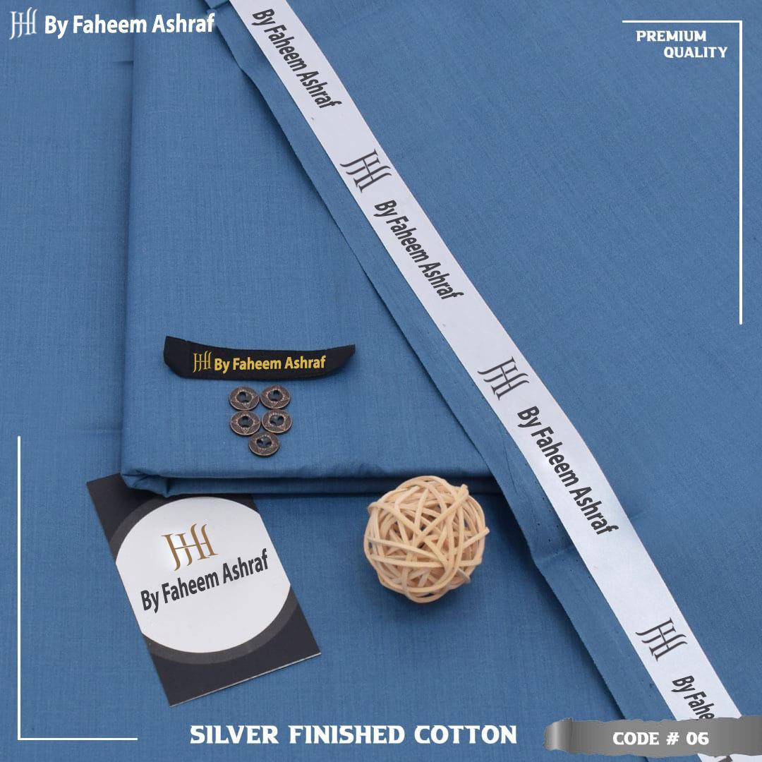 Unstitched Blue Cotton