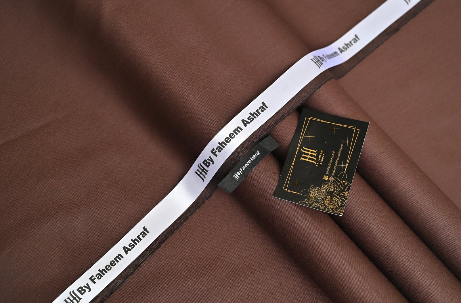 COCOA BROWN UNSTITCHED WOOL SUIT