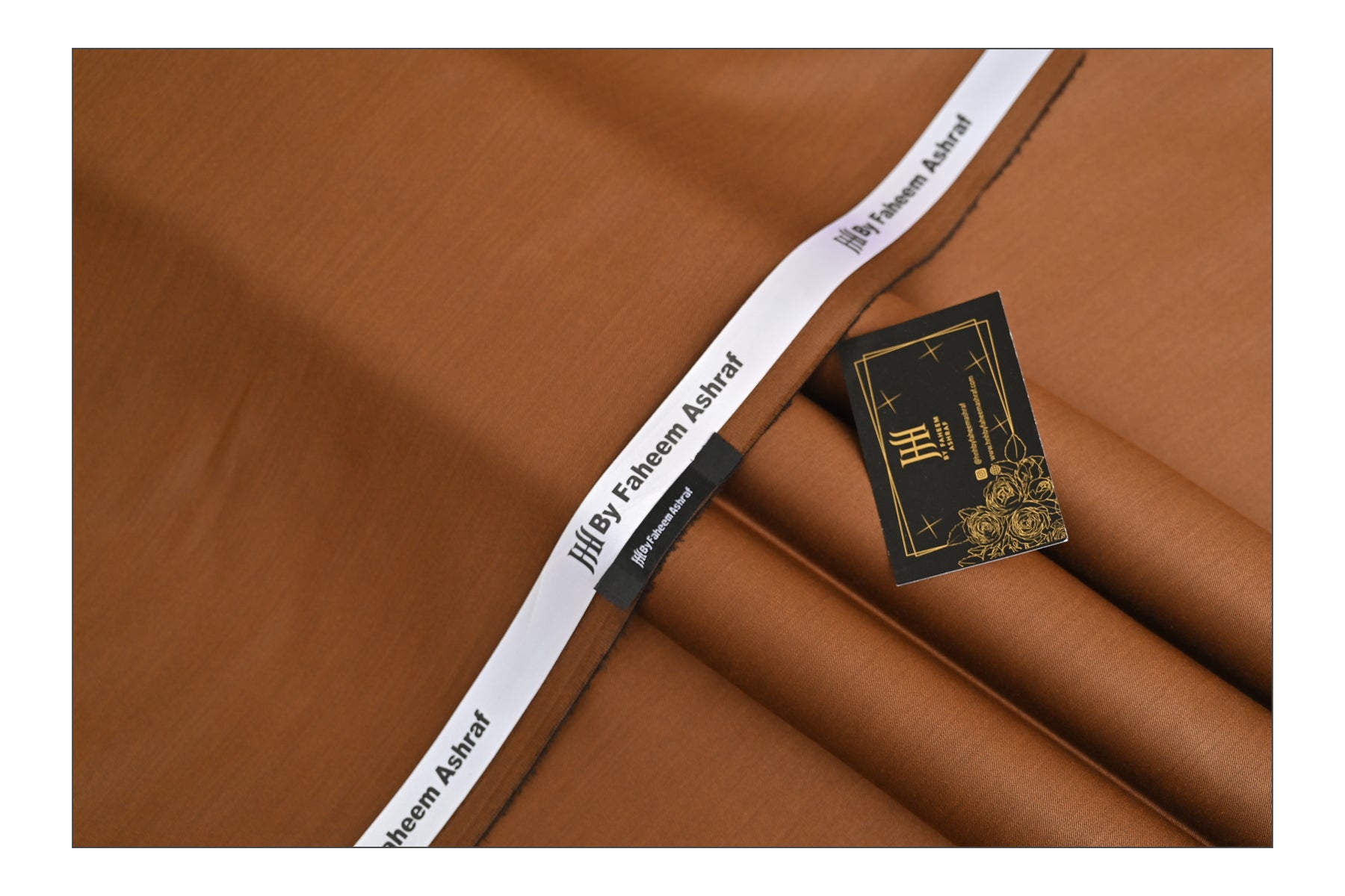 Toffee Brown Unstitched Wool Suit