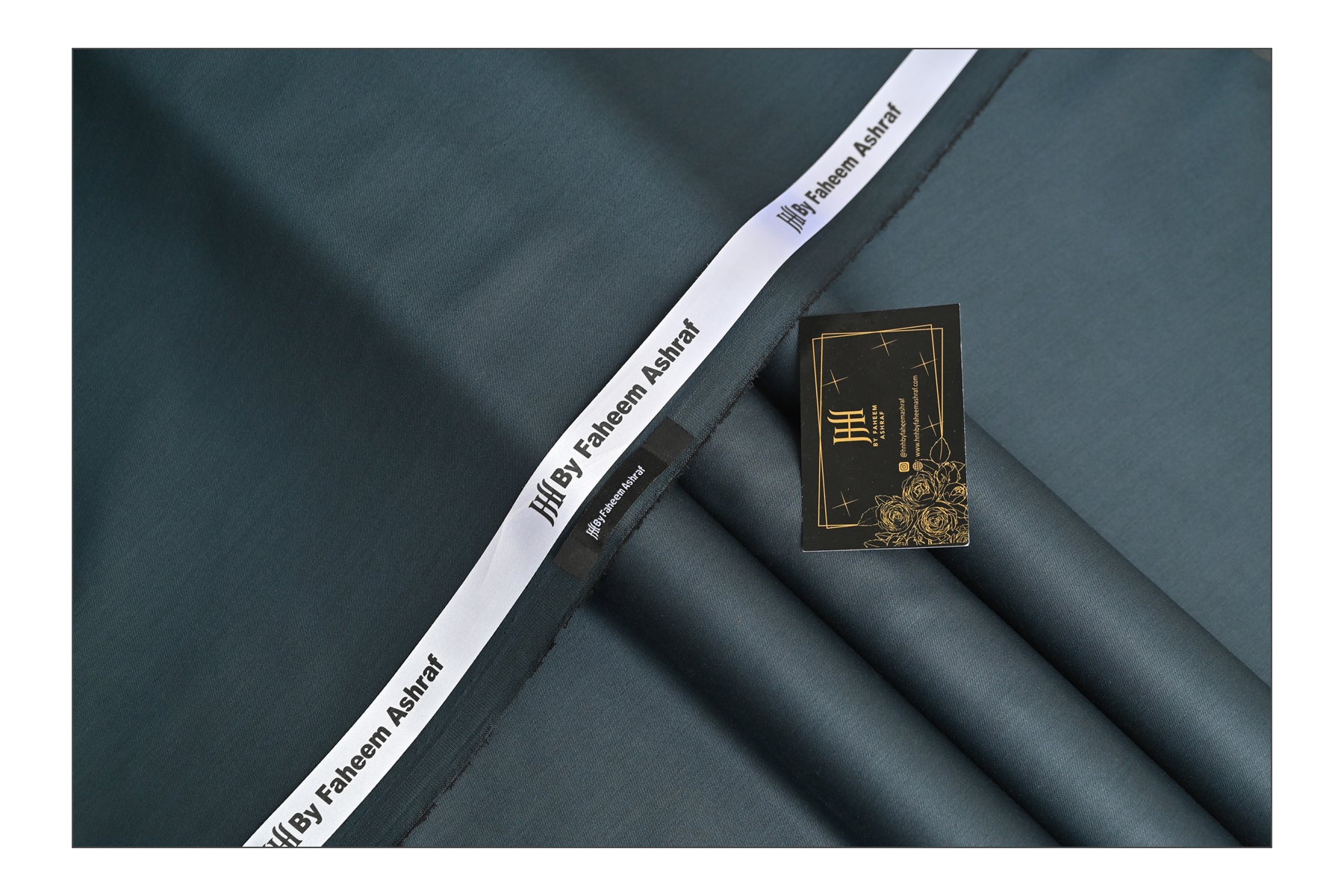 DEEP TEAL UNSTITCHED WOOL SUIT